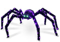 Holilite Giant Spider Halloween Outdoor Decoration - 4.2FT Lighted Outside Spider Decor with 90 LED Lights,