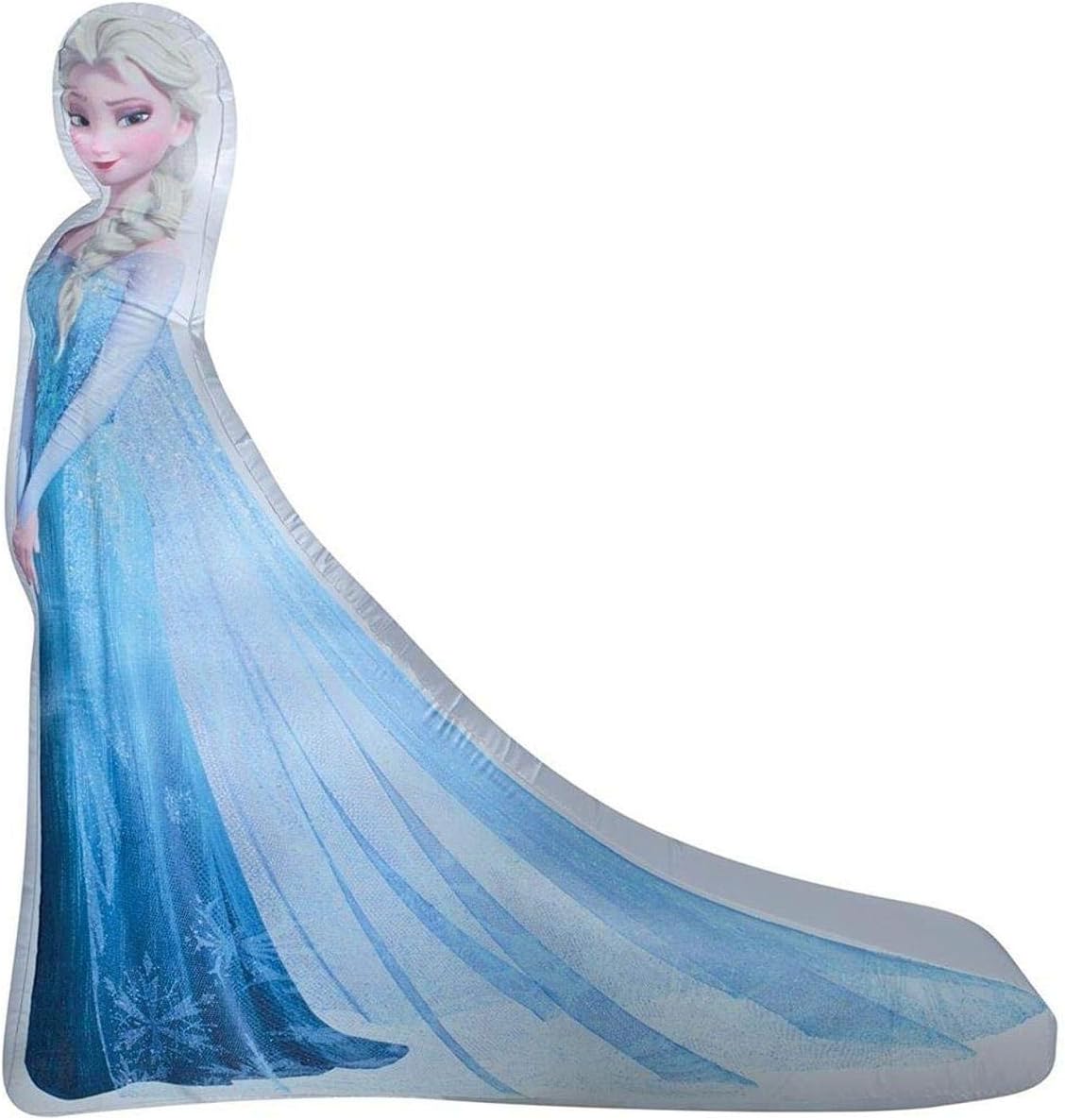 Gemmy Airblown Inflatable Photorealistic Princess Elsa From Disney Frozen Movie - Holiday Yard Decorations,