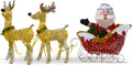National Tree Company Pre-lit Artificial Christmas Décor Includes Pre-strung White Lights and Ground Stakes